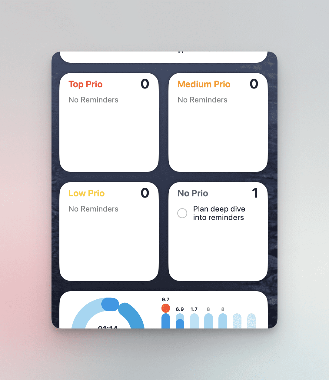 Apple Erinnerungs-Widgets
